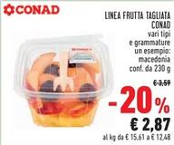 Offerta per Conad - Linea Frutta Tagliata a 2,87€ in Conad