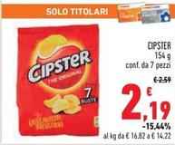 Offerta per Cipster a 2,19€ in Conad