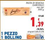 Offerta per Garofalo - Pasta Di Semola a 1,39€ in Conad