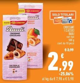 Offerta per Bauli - Croissant I Classici a 2,99€ in Conad