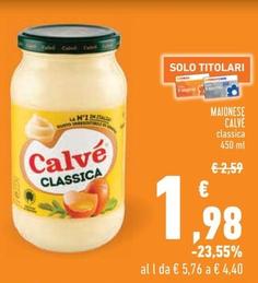 Offerta per Calvè - Maionese a 1,98€ in Conad