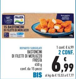 Offerta per Frosta - Bastoncini Di Filetti Di Merluzzo a 6,99€ in Conad City