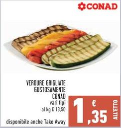 Offerta per Conad - Verdure Grigliate Gustosamente  a 1,35€ in Conad City
