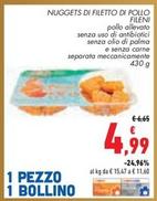 Offerta per Fileni - Nuggets Di Filetto Di Pollo a 4,99€ in Conad City
