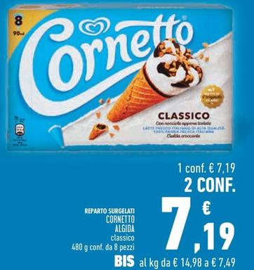 Offerta per Algida - Cornetto a 7,19€ in Conad City