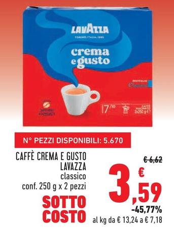 Offerta per Lavazza - Caffè Crema E Gusto a 3,59€ in Conad City