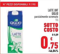 Offerta per Giglio - Latte UHT a 0,75€ in Conad City