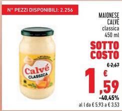 Offerta per Calvè - Maionese a 1,59€ in Conad City