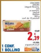 Offerta per Misura - Crackers a 2,39€ in Conad City