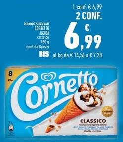 Offerta per Algida - Cornetto a 6,99€ in Conad Superstore