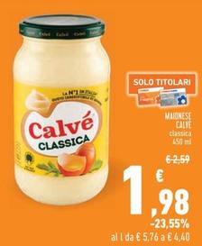 Offerta per Calvè - Maionese a 1,98€ in Conad Superstore