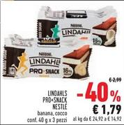 Offerta per Nestlè - Lindahls Pro+Snack a 1,79€ in Conad Superstore