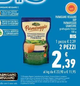 Offerta per Granterre - Parmigiano Reggiano DOP Parmareggio a 2,39€ in Conad Superstore