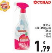 Offerta per  Conad - Mousse Con Candeggina  a 1,79€ in Conad Superstore