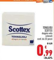 Offerta per Scottex - Tovaglioli a 0,99€ in Conad Superstore