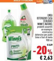 Offerta per Winni's - Linea Detergenti Casa Ecologici Naturel a 2,63€ in Conad Superstore