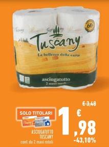 Offerta per Tuscany - Asciugatutto a 1,98€ in Conad Superstore
