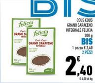 Offerta per Felicia - Cous Cous Grano Saraceno Integrale a 2,4€ in Conad