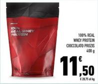 Offerta per Prozis - 100% Real Whey Protein Cioccolato a 11,5€ in Conad