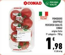 Offerta per Percorso Qualità Conad - Pomodoro Grappolo a 1,98€ in Conad