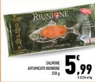 Offerta per Riunione - Salmone Affumicato a 5,99€ in Conad