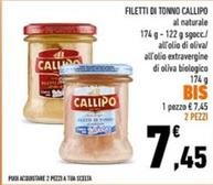 Offerta per Callipo - Filetti Di Tonno a 7,45€ in Conad