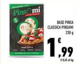 Offerta per Pinsami - Base Pinsa Classica a 1,99€ in Conad