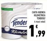 Offerta per Tenderly - Carta Igienica Kilometrica a 1,99€ in Conad