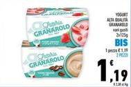 Offerta per Granarolo - Yogurt Alta Qualità a 1,19€ in Conad