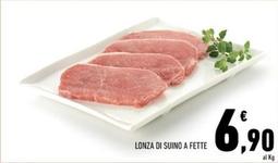 Offerta per Lonza Di Suino A Fette a 6,9€ in Conad