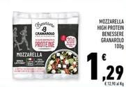 Offerta per Granarolo - Mozzarella High Protein Benessere a 1,29€ in Conad