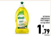 Offerta per Winni'S - Detersivo Concentrato Piatti a 1,79€ in Conad