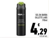 Offerta per Gillette - Labs Gel Da Barba a 4,29€ in Conad
