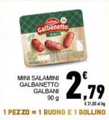 Offerta per Galbani - Mini Salamini Galbanetto a 2,79€ in Conad