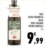 Offerta per Pietro Coricelli - Olio Extra Vergine Di Oliva 100% Italiano a 9,99€ in Conad