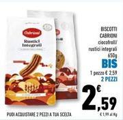 Offerta per Cabrioni - Biscotti a 2,59€ in Conad Superstore