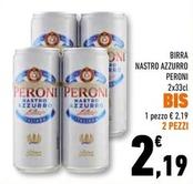 Offerta per Peroni - Birra Nastro Azzurro a 2,19€ in Conad Superstore