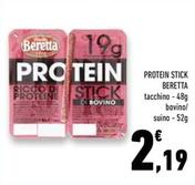 Offerta per Beretta - Protein Stick a 2,19€ in Conad Superstore