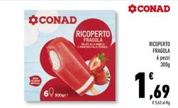 Offerta per Conad - Ricoperto Fragola a 1,69€ in Conad Superstore