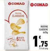 Offerta per Conad - Patatine Classiche a 1,75€ in Conad Superstore