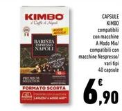 Offerta per Kimbo - Capsule a 6,9€ in Conad Superstore