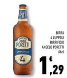 Offerta per Angelo Poretti - Birra 4 Luppoli Birrificio a 1,29€ in Conad Superstore