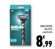 Offerta per Gillette - Linea Sistemi a 8,99€ in Conad Superstore