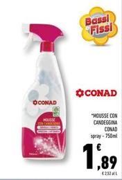 Offerta per Conad - Mousse Con Candeggina a 1,89€ in Conad Superstore