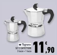 Offerta per Tognana - Set 2 Caffettiere a 11,9€ in Conad Superstore