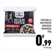 Offerta per Granarolo - Mozzarella High Protein Benessere a 0,99€ in Conad Superstore