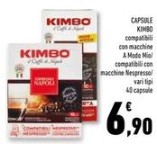 Offerta per Kimbo - Capsule a 6,9€ in Conad Superstore