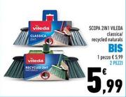 Offerta per Vileda - Scopa 2in1 a 5,99€ in Conad Superstore