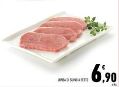 Offerta per Lonza Di Suino A Fette a 6,9€ in Conad Superstore