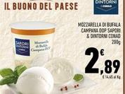 Offerta per Sapori & Dintorni Conad - Mozzarella Di Bufala Campana DOP a 2,89€ in Conad Superstore